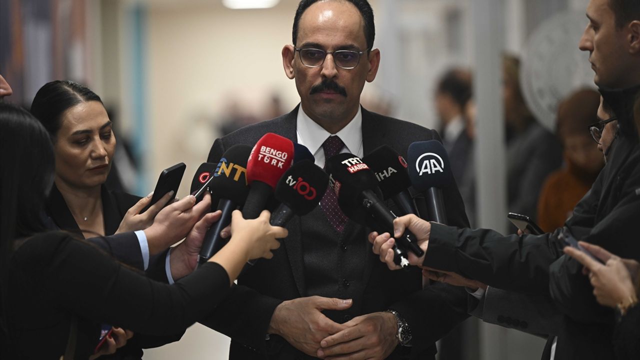 Cumhurbaşkanlığı Sözcüsü İbrahim Kalın, gündeme ilişkin soruları yanıtladı: