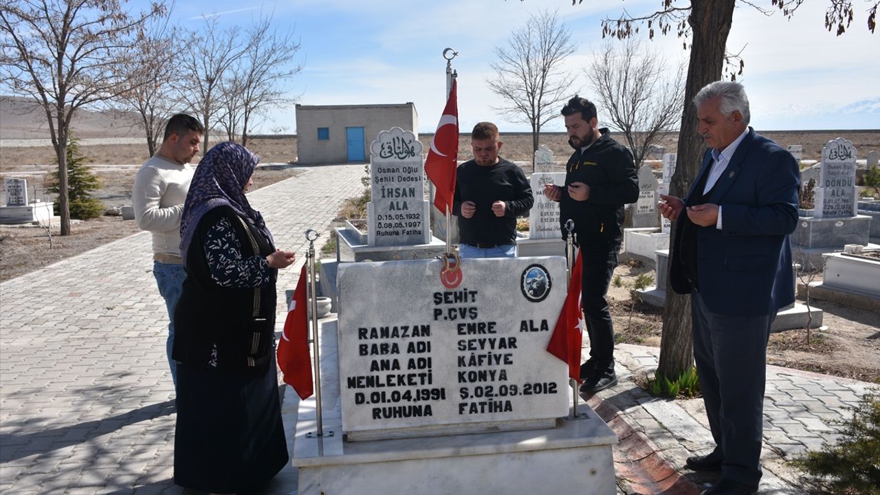 Karapınar'lı şehit ailesi, depremzede şehit yakınlarını hiç oturmadıkları evlerinde ağırlıyor