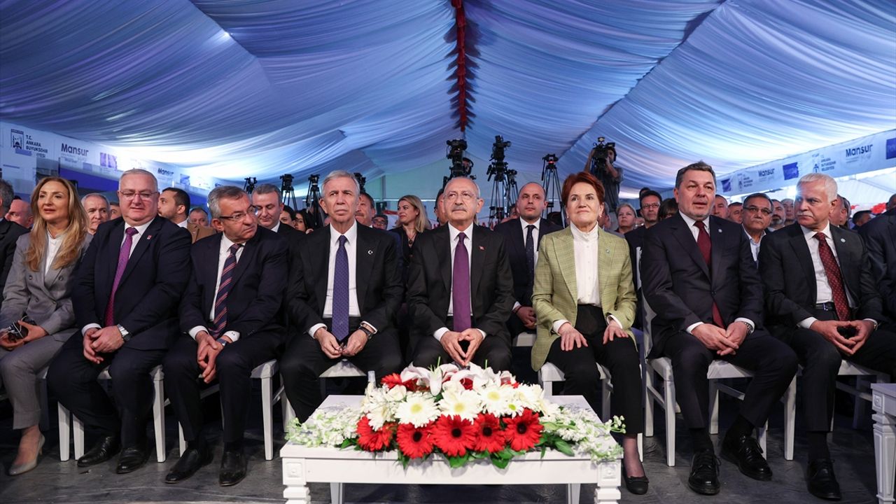CHP Genel Başkanı Kılıçdaroğlu, ABB'nin temel atma ve proje tanıtım töreninde konuştu: