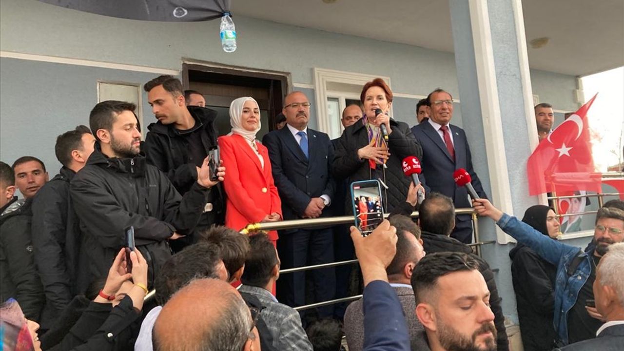 İYİ Parti Genel Başkanı Meral Akşener Karapınar'da konuştu: