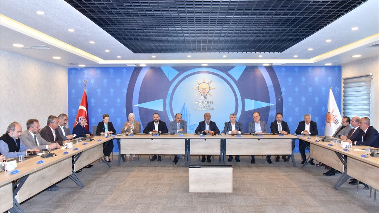 AK Parti Konya İl Başkanı Angı, seçim çalışmalarını anlattı