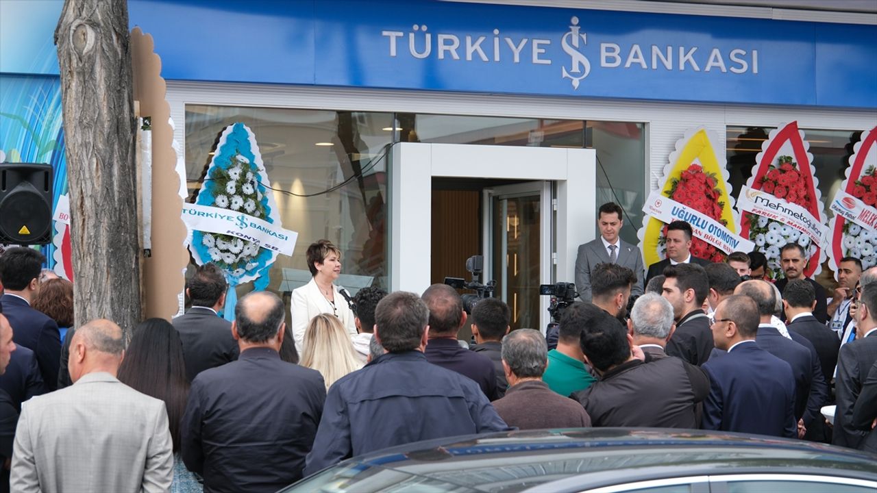 Türkiye İş Bankası Konya'da tarım ihtisas şubesini hizmete sundu