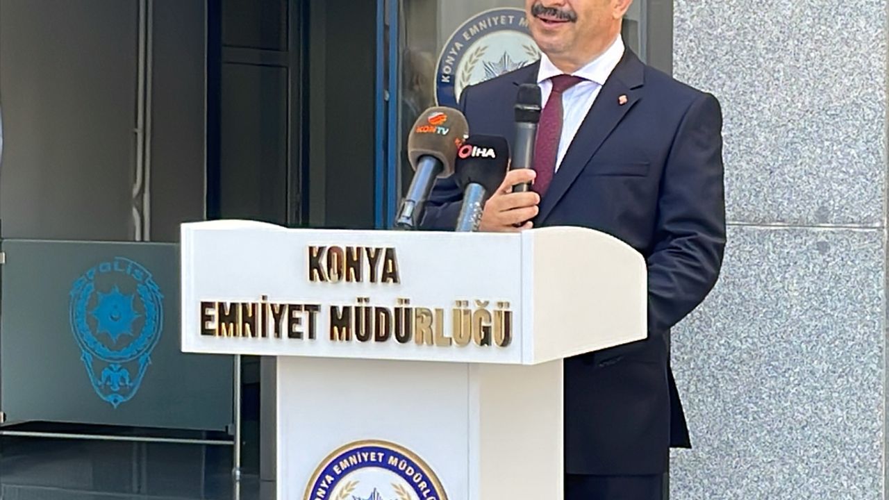 Ankara Emniyet Müdürlüğüne atanan Engin Dinç Konya'dan ayrıldı