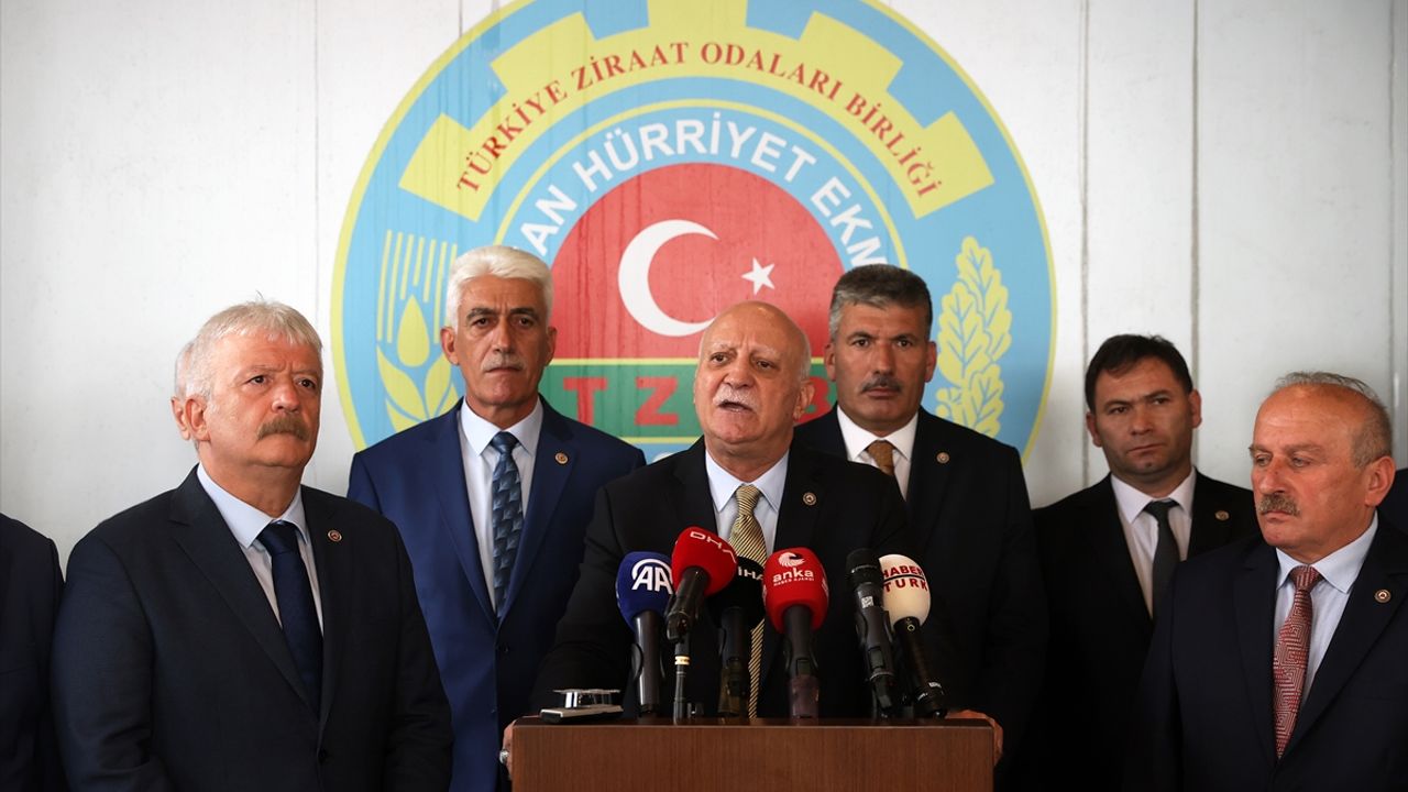 TZOB Başkanı Bayraktar, Cumhurbaşkanı Yardımcısı Yılmaz'ın ziyaretine ilişkin değerlendirmelerde bulundu: