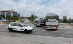 Karapınar'da kaza meydana geldi, 1 kişi yaralandı