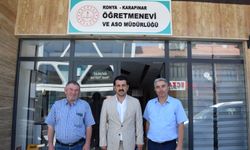 Kaymakam Şenol Öztürk Karapınar Öğretmenevini Ziyaret Etti