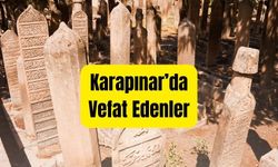 Konya Karapınar Mayıs Ayında Vefat Edenler (18)