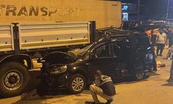 Çankırı'da tıra çarpan araçtaki 5 özel harekat kursiyerinden 2'si öldü, 3'ü yaralandı