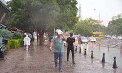 Konya'da sağanak etkili oldu