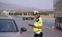 Karapınar’da EDS destekli trafik denetimleri sürüyor
