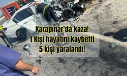 Karapınar’da trafik kazası: 1 ölü, 5 yaralı