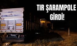 Konya-Karapınar Yolunda Tır Şarampole Girdi: 1 Yaralı