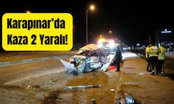 Karapınar’da Tır ile Otomobil Çarpıştı: 2 Yaralı