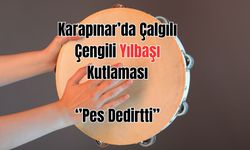 Karapınar'da çalgılı çengili yılbaşı kutlaması!