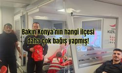 Bakın Konya'nın hangi ilçesi daha çok bağış yapmış!