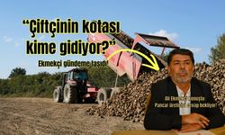 Ali Ekmekçi; Çiftçinin kotası nereye gidiyor?