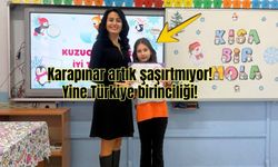 KARAPINAR YİNE ŞAŞIRTMADI, YİNE TÜRKİYE BİRİNCİLİĞİ!