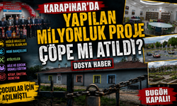 Yapılan milyonluk proje, çöpe mi atılacak? (DOSYA HABER)