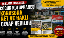 Çocuk kütüphanesi konusuna ''NET CEVAP''
