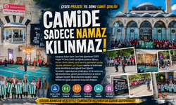 Camii'de sadece namaz kılınmaz!