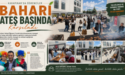 Karapınar’da Öğrenciler Baharı Ateş Başında Karşıladı