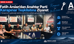 Arslan’dan Anahtar Parti Karapınar Teşkilatına Hayırlı Olsun Ziyareti