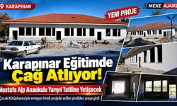 Karapınar’da eğitimde yeni dönem: Mustafa Alp Anaokulu yarıyıl tatiline yetiştirilecek