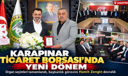 KARAPINAR TİCARET BORSASI'NDA YENİ DÖNEM! BAŞKANLIK EL DEĞİŞTİ