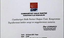 Karapınar CHP İlçe Teşkilatı Olağan Üstü Kongre Hk.
