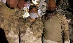 Jandarma Genel Komutanı Orgeneral Çetin, 6 teröristin etkisiz hale getirildiği mağarayı inceledi