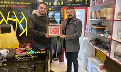 Karapınar Ülkü Ocakları'ndan Meke Ajansı ziyareti