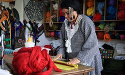 Gelin geldiği ailenin geleneksel keçe sanatını 4’üncü kuşağa taşıdı