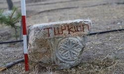Konya'daki antik kazıda "Türk" ibaresi yer alan yazıt bulundu