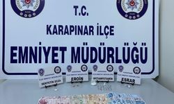 Konya'da uyuşturucu ticareti yaptıkları iddia edilen 2 kişi tutuklandı