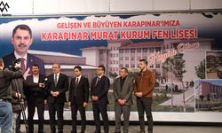 Karapınar'da Murat Kurum Fen Lisesi heyecanı