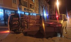 Karapınar'da maddi hasarlı kaza