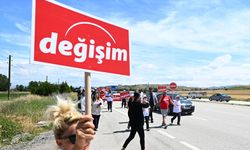 Tanju Özcan, yürüyüşünün 8. gününde basın toplantısı düzenledi: