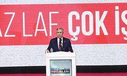 CHP Genel Başkanı Özel, ABB'nin "5 Yılın Projeleri Tanıtım ve Bilgilendirme Toplantısı"nda konuştu: