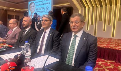 Gelecek Partisi Genel Başkanı Davutoğlu, Konya'da konuştu: