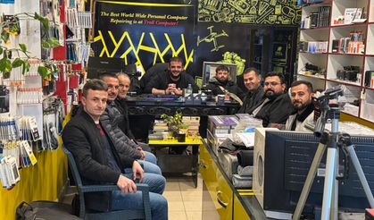Karapınar’da Esnaf Spor'dan Meke Ajansı'na Anlamlı Ziyaret