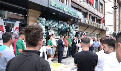 Karapınar’da Ekrem Coşkun zincirinin yeni şubesi hizmete girdi