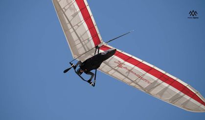 Uluslararası Yelken Kanat Şampiyonası Karapınar Göktepe’de başladı