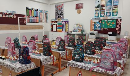 Karapınar’da 900 birinci sınıf öğrencisine kırtasiye desteği