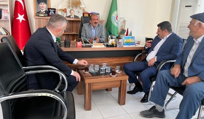 Ereğli Ziraat Bankası Müdürü Musa Tuncer’den Abdullah Çelik’e Ziyaret