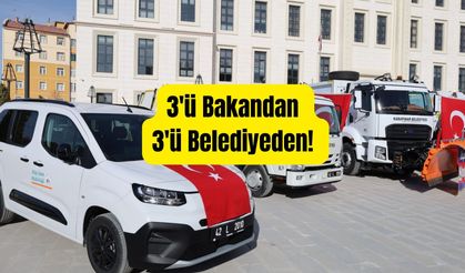 KARAPINAR BELEDİYESİ HİZMET FİLOSUNA 6 YENİ ARAÇ KAZANDIRDI
