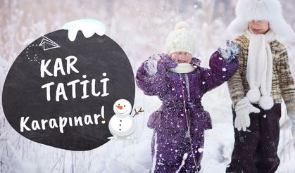 Karapınar'da okullar tatil mi?