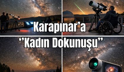 KARAPINAR'A ''KADIN DOKUNUŞU''