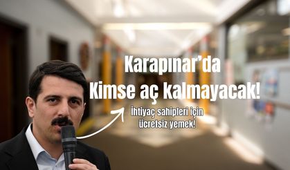 Karapınar'da kimse aç kalmayacak!