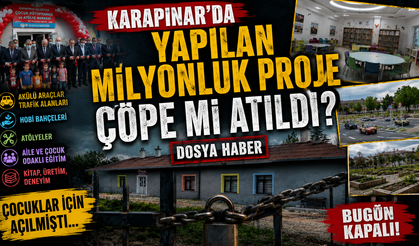 Yapılan milyonluk proje, çöpe mi atılacak? (DOSYA HABER)