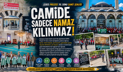 Camii'de sadece namaz kılınmaz!